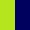Lime/Donkerblauw detail 1